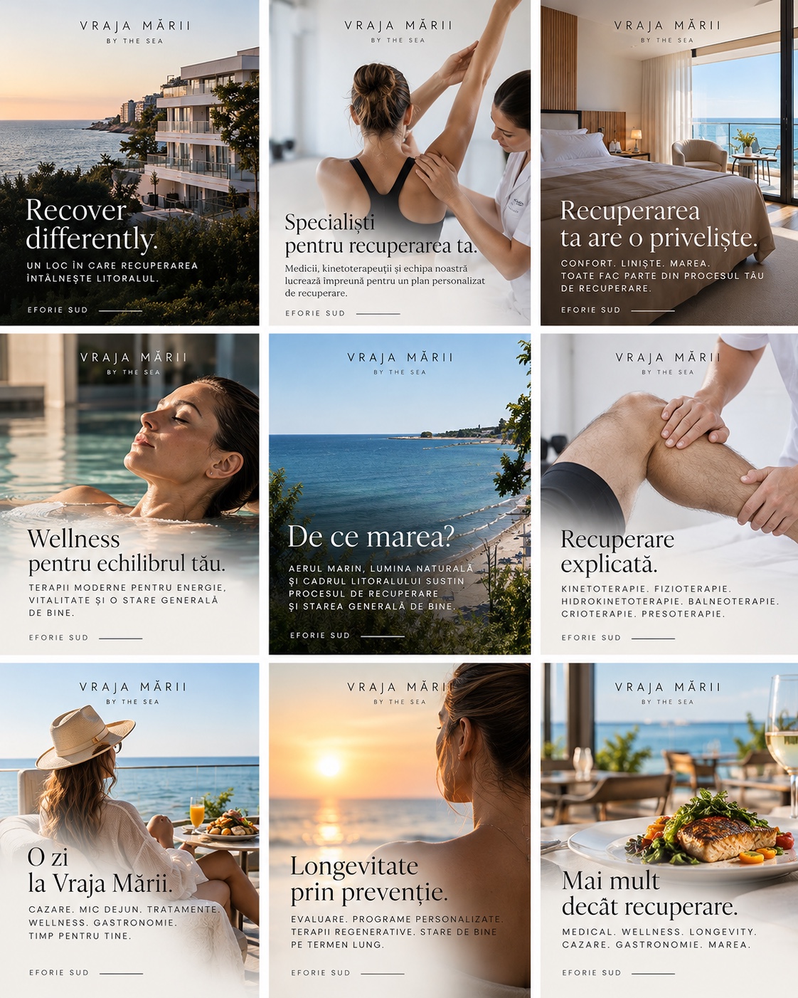 Vraja Mării by the Sea — Social Media Look & Feel